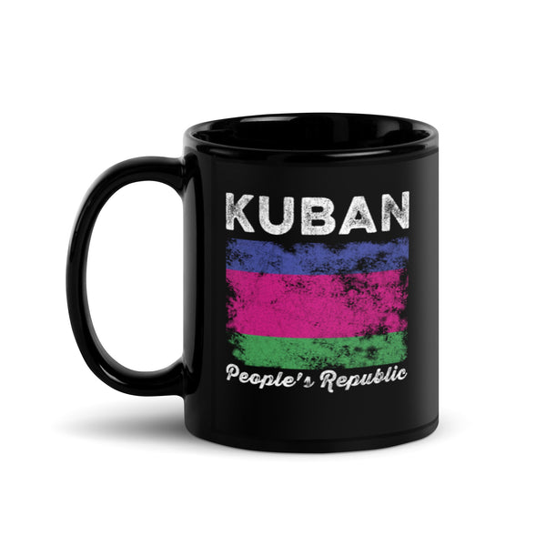 Kuban People's Republic Flag Distressed Mug