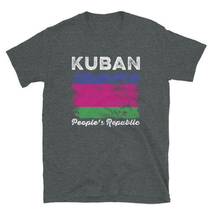 Kuban People's Republic Flag Distressed T-Shirt