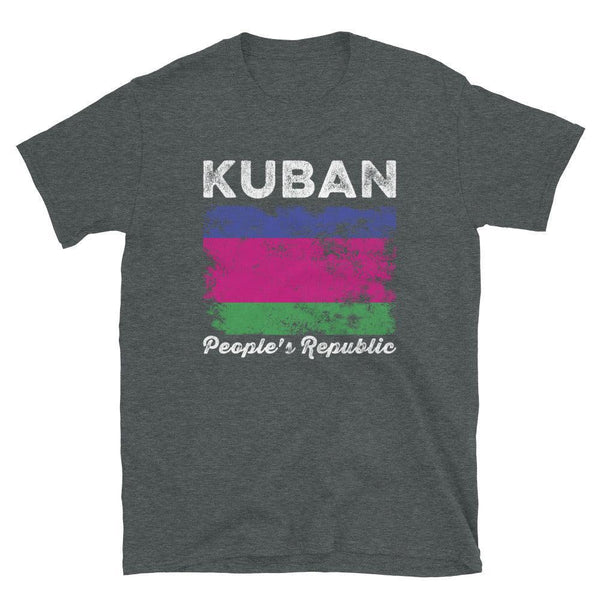 Kuban People's Republic Flag Distressed T-Shirt