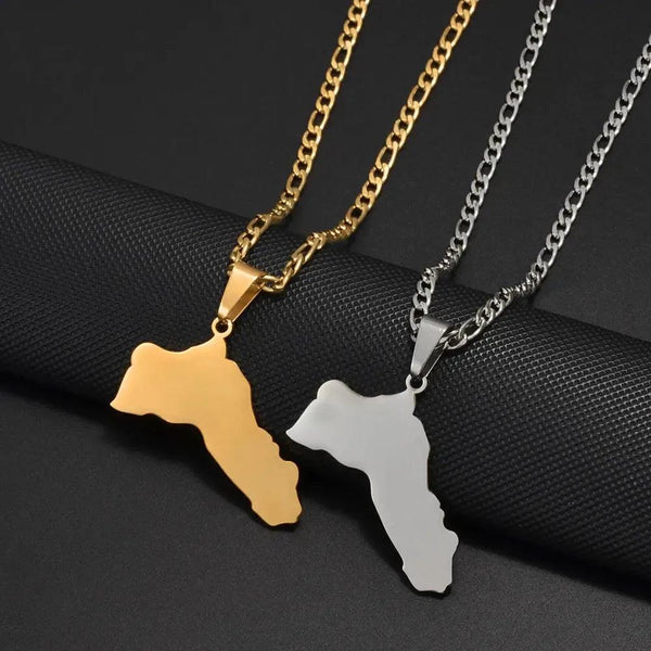 Kurdistan Map Necklace