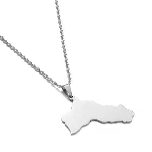 Kurdistan Map Necklace