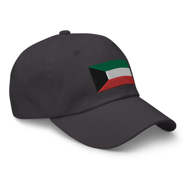 Kuwait Flag Cap - Adjustable Embroidered Dad Hat