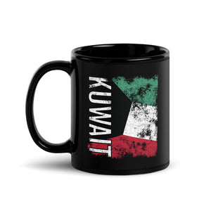 Kuwait Flag - Distressed Flag Mug