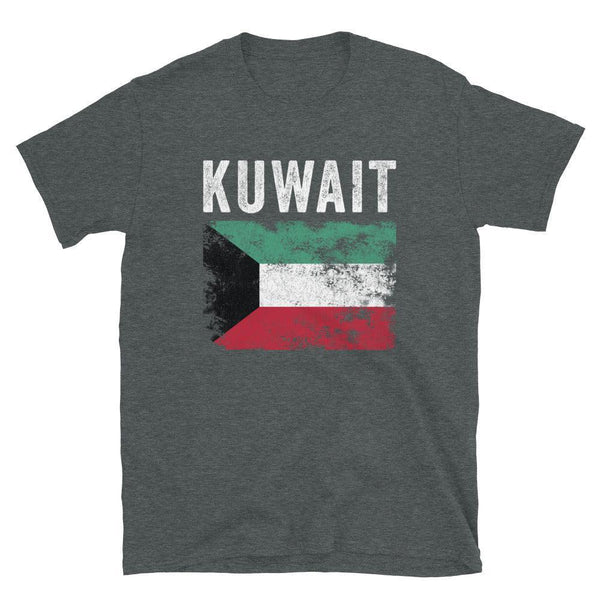 Kuwait Flag Distressed - Kuwaiti Flag T-Shirt