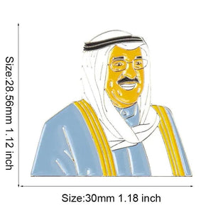 Kuwait Friendship Flag Lapel Pin Collection - Enamel Pin Flag