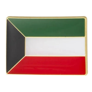 Kuwait Friendship Flag Lapel Pin Collection - Enamel Pin Flag