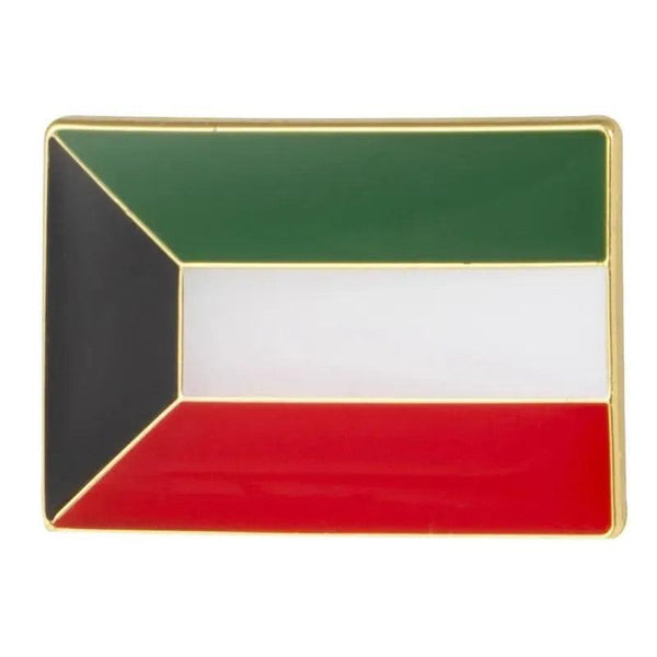 Kuwait Friendship Flag Lapel Pin Collection - Enamel Pin Flag