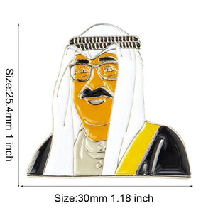 Kuwait Friendship Flag Lapel Pin Collection - Enamel Pin Flag