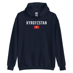 Kyrgyzstan Flag Hoodie