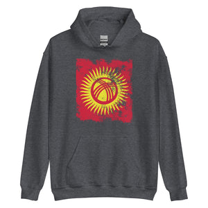 Kyrgyzstan Flag Hoodie