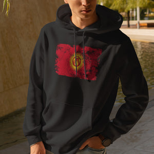 Kyrgyzstan Flag Hoodie