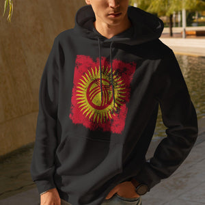 Kyrgyzstan Flag Hoodie