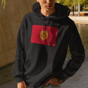 Kyrgyzstan Flag Hoodie