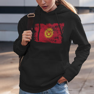 Kyrgyzstan Flag Hoodie