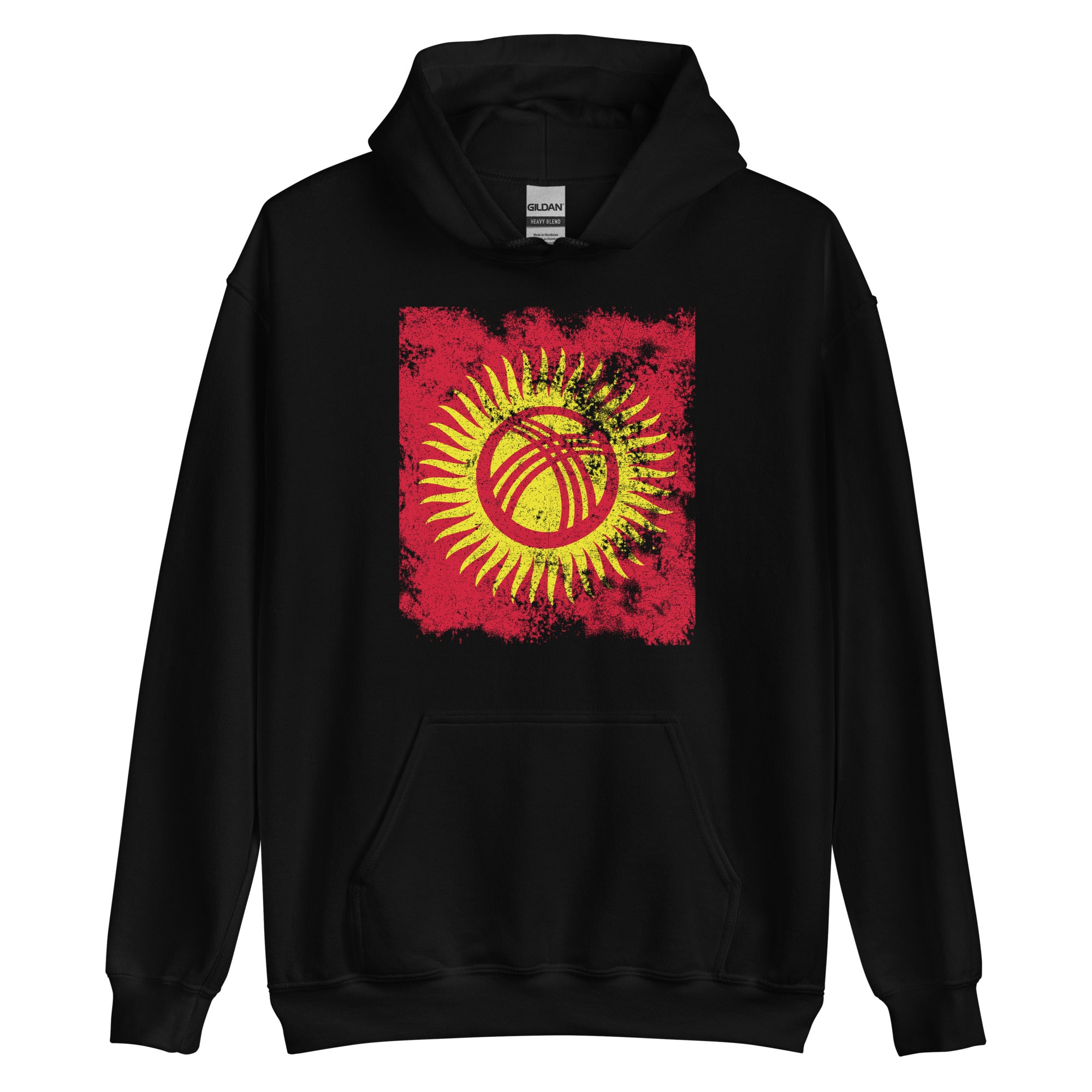 Kyrgyzstan Flag Hoodie