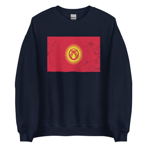Kyrgyzstan Flag Sweatshirt