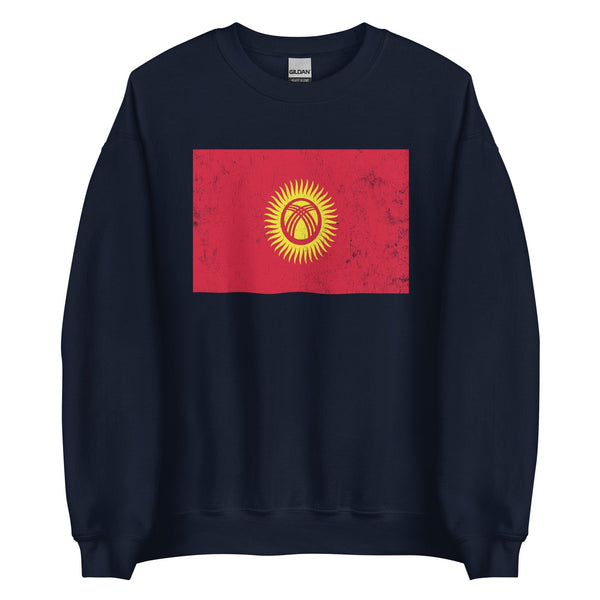 Kyrgyzstan Flag Sweatshirt