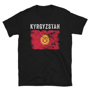 Kyrgyzstan Flag Vintage Kyrgyzstani Flag T-Shirt