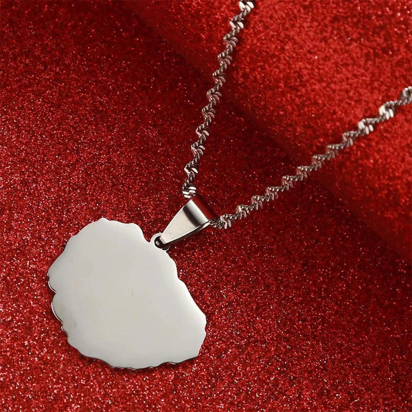 La Gomera Map Necklace