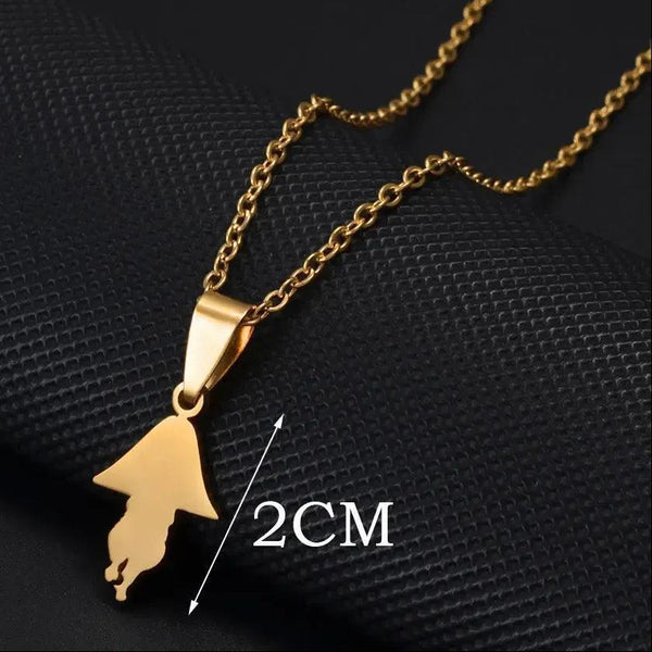 La palma Map Necklace Collection