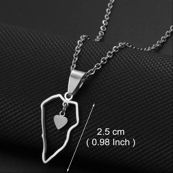 La palma Map Necklace Collection