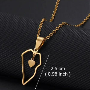La palma Map Necklace Collection