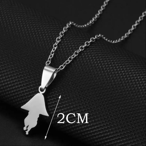 La palma Map Necklace Collection
