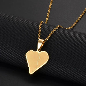 La palma Map Necklace Collection