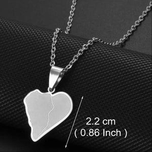 La palma Map Necklace Collection