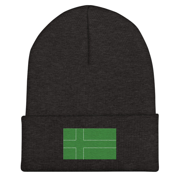 Ladonia Flag Beanie - Embroidered Winter Hat