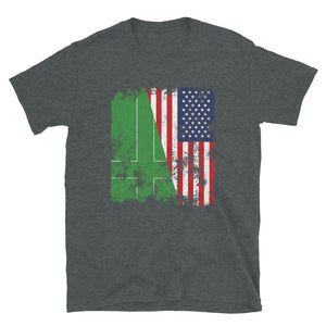 Ladonia USA Flag - Half American T-Shirt