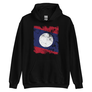 Laos Flag Hoodie