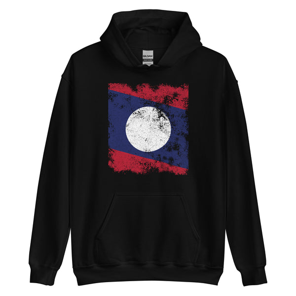 Laos Flag Hoodie