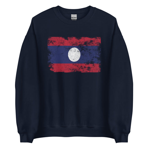 Laos Flag Sweatshirt