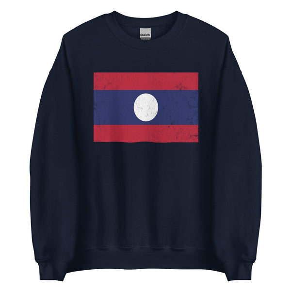 Laos Flag Sweatshirt