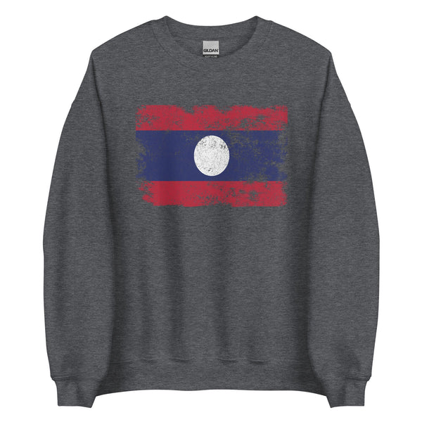 Laos Flag Sweatshirt