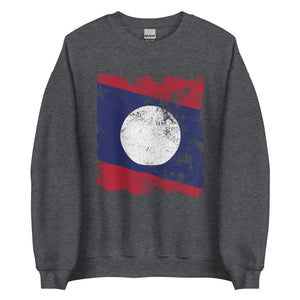 Laos Flag Sweatshirt