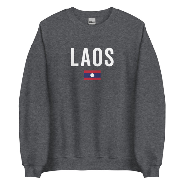 Laos Flag Sweatshirt