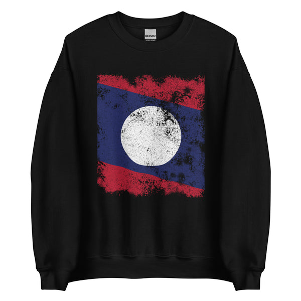 Laos Flag Sweatshirt