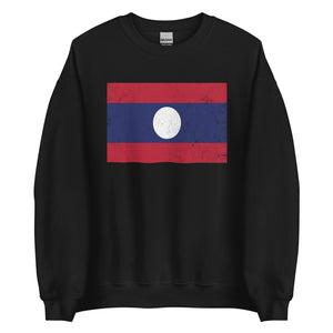 Laos Flag Sweatshirt