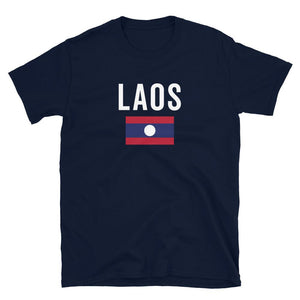 Laos Flag T-Shirt