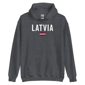 Latvia Flag Hoodie