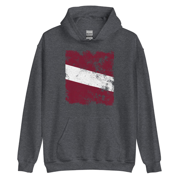 Latvia Flag Hoodie