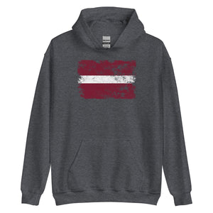 Latvia Flag Hoodie