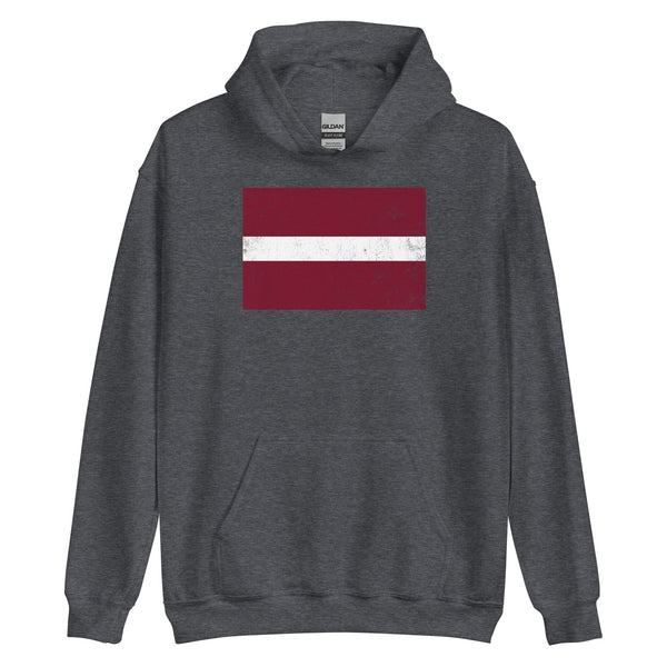 Latvia Flag Hoodie