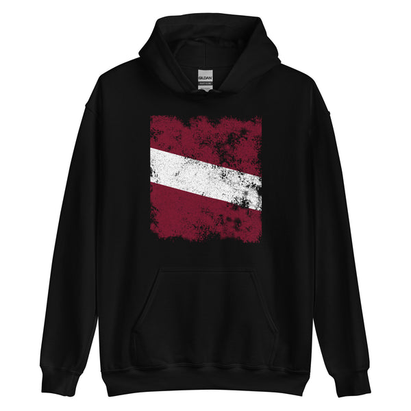 Latvia Flag Hoodie