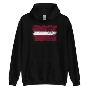 Latvia Flag Hoodie