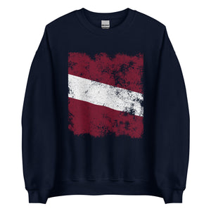 Latvia Flag Sweatshirt
