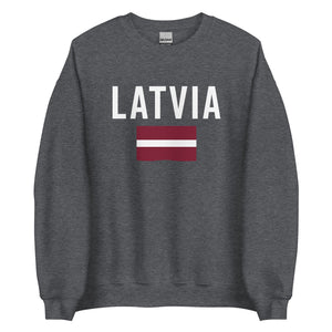 Latvia Flag Sweatshirt