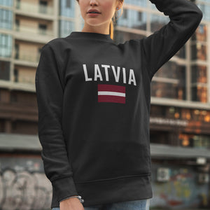 Latvia Flag Sweatshirt